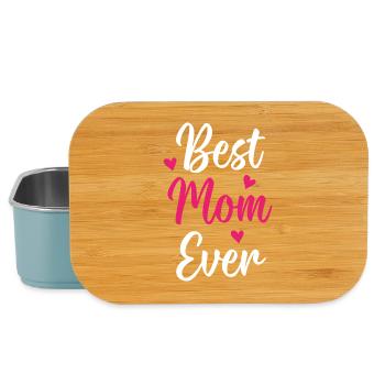 Best Mom Ever - Lunch Box - light blue - Front