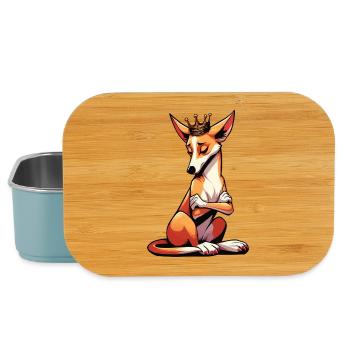 Podenco Podencos Podencoliebhaber Podencobesitzer - Lunch Box - Hellblau - Vorne