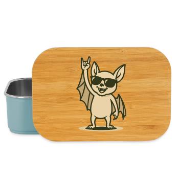 Bat’n’Roll Baby - Lunch Box - Hellblau - Vorne