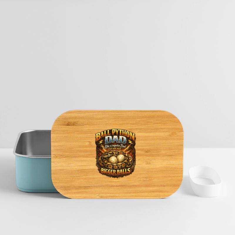 Ball Python Dad Bigger Eggs King Python Owner Lunch Box