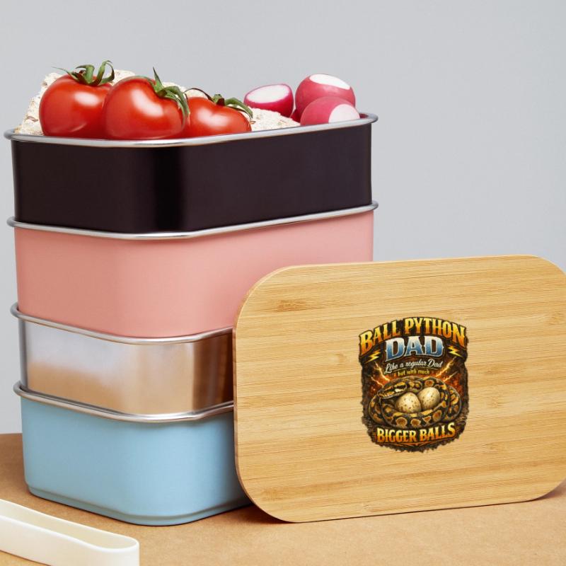 Ball Python Dad Bigger Eggs King Python Owner Lunch Box