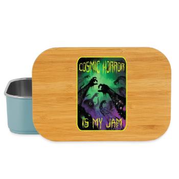 Cosmic Horror Is My Jam - Lunch Box - light blue - Front