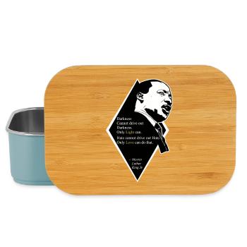 Martin Luther King Jr. Quota - Boîte à goûter - bleu pâle - Devant
