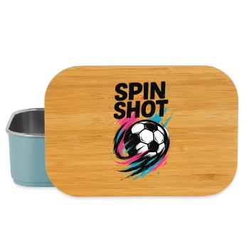 Handball Spin Shot, Trickwurf, Torwurf Kunst - Boîte à goûter - bleu pâle - Devant