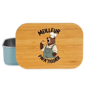 Bester Konditor Papa - Lunch Box - Hellblau - Vorne