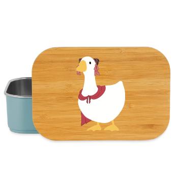 Wo sich Winde treffen – Chinesische Gans – Rubin - Lunch Box - Hellblau - Vorne