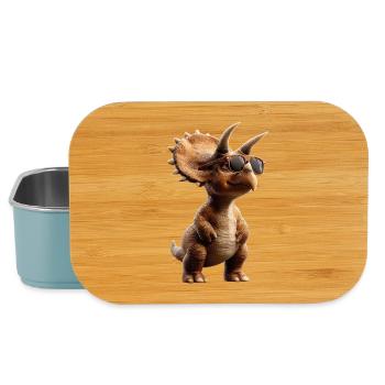 Triceratops Dinosaur Dinos Triceratops Dino - Lunch Box - light blue - Front