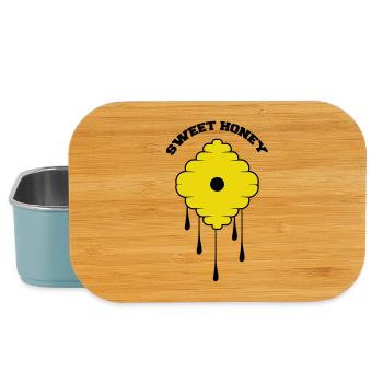Sweet Honey - Lunch Box - light blue - Front