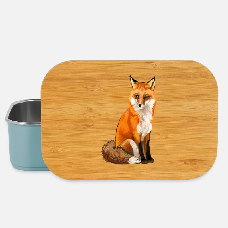 Fuchs - Lunch Box - Hellblau