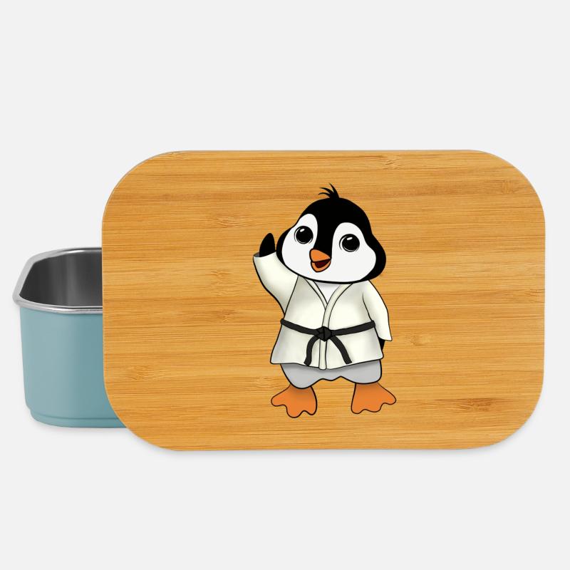 MA Pinguin - Lunch Box - Hellblau