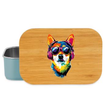 Shiba Inu Dog Japanese Dog Breed Japan Shibas - Lunch Box - light blue - Front