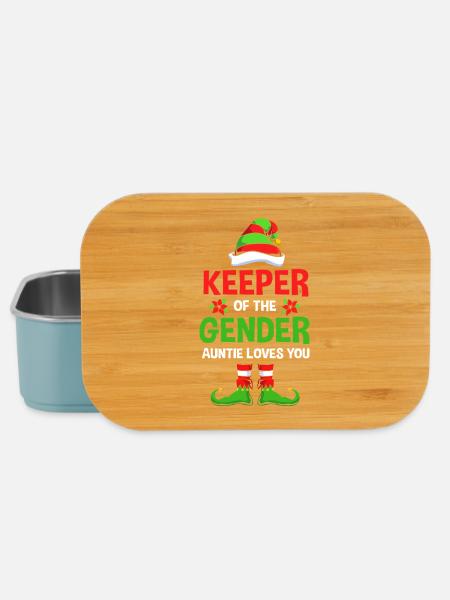 Werdender Papa werdende Väter Weihnachten - Lunch Box - Hellblau
