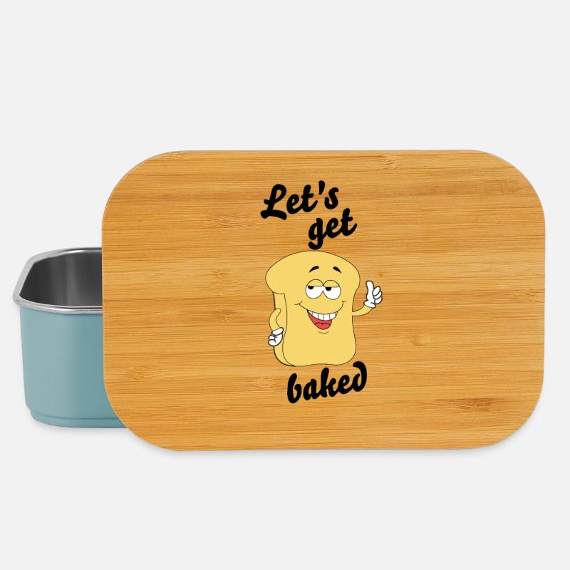 Let’s Get Baked – Chilliges Brot - Lunch Box - Hellblau