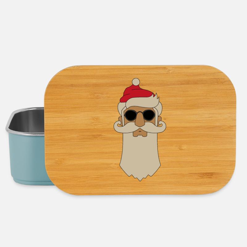 Lets rock Christmas - Lunch Box - Hellblau