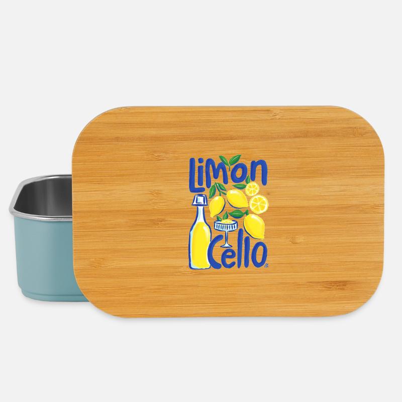 Cooles Design - Lunch Box - Hellblau