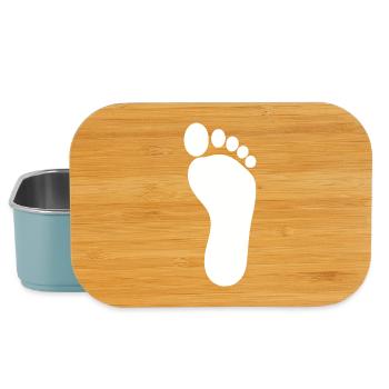 Foot White Feet Podiatrist Podiatrist Podiatry - Lunch Box - light blue - Front