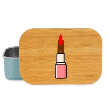 Fingerlipstick Red - Lunch Box - Hellblau - Vorne