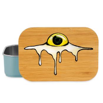 Fried Eye – Sunny Side Creepy - Lunch Box - light blue - Front