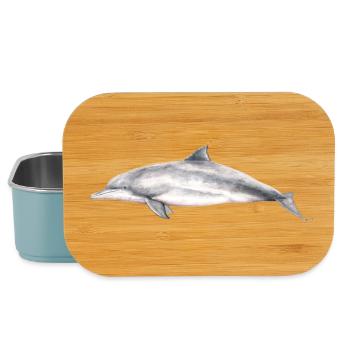 Tucuxi - River dolphin - Sotalie - Lunch Box - light blue - Front