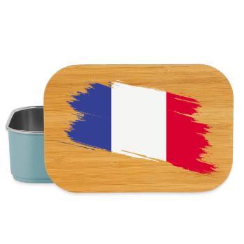 France - Boîte à goûter - bleu pâle - Devant