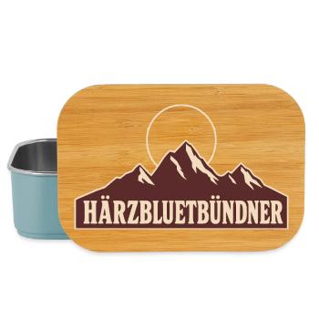 Bündner Härzbluetbündner - Lunch Box - Hellblau - Vorne