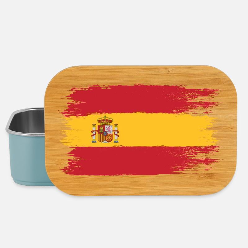 Drapeau espagnol, Viva Spain, symbole d’unité - Boîte à goûter - bleu pâle