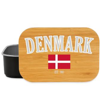 Danemark depuis 980 – nostalgie de la Scandinavie - Boîte à goûter - noir - Devant