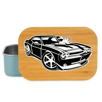 La puissance d’une muscle car à l’état pur ! - Boîte à goûter - bleu pâle - Devant