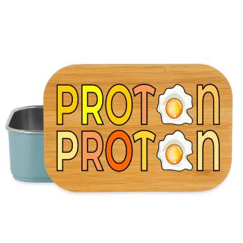 PROTEIN SPIEGELEIER EIER - Lunch Box - Hellblau - Vorne