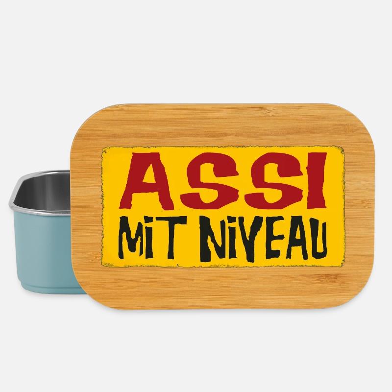 Assi Mit Niveau - Lunch Box - Hellblau