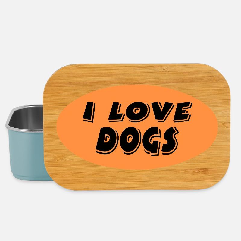Hunde - Lunch Box - Hellblau