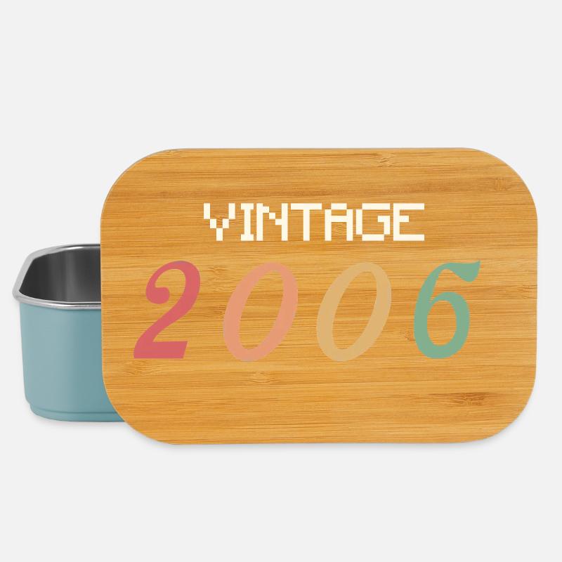 T-Shirt 20 Ans 2006 Grunge Distressed - Boîte à goûter - bleu pâle