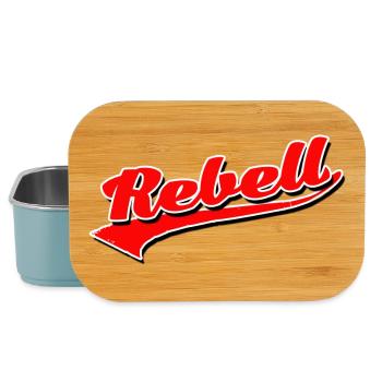 rebel dieb rowdy rebell bandit hustler gang crime - Lunch Box - Hellblau - Vorne