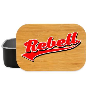 rebel dieb rowdy rebell bandit hustler gang crime - Lunch Box - Schwarz - Vorne
