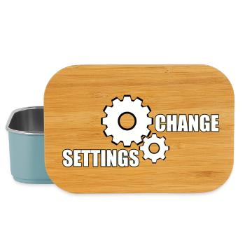 CHANGE SETTINGS - Lunch Box - Hellblau - Vorne