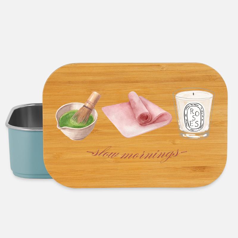 Langsame Morgen - Lunch Box - Hellblau