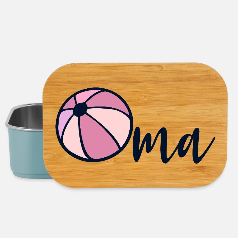 Wasserball Oma - Lunch Box - Hellblau