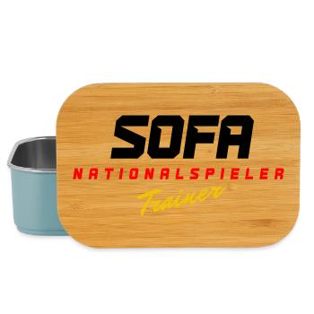 Sofa Nationalspieler - Lunch Box - Hellblau - Vorne