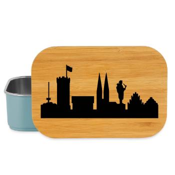 Bielefeld Skyline - Lunch Box - Hellblau - Vorne
