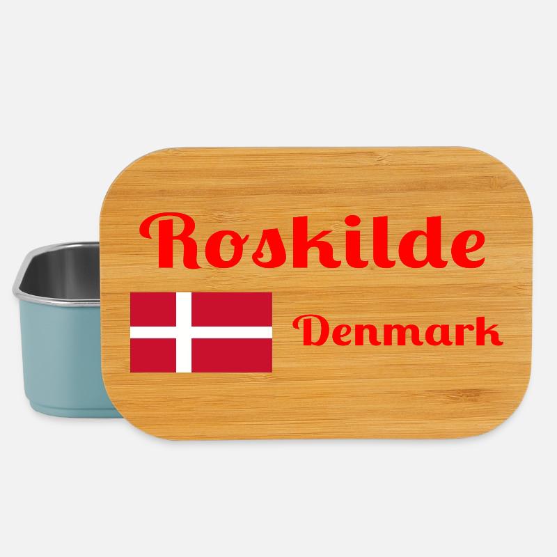 Roskilde Denmark - Stylish prints - Lunch Box - light blue