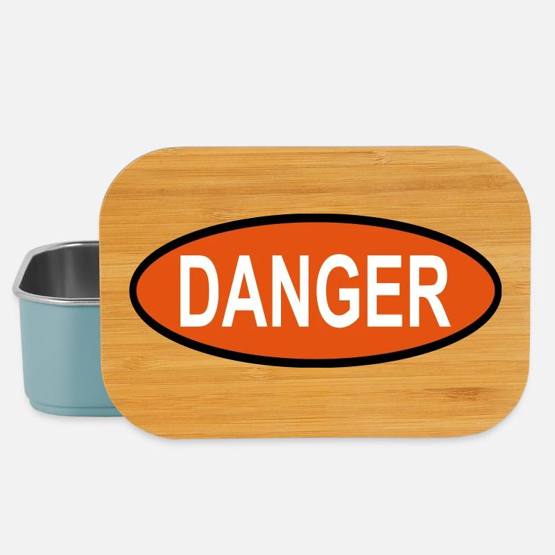 Danger - Lunch Box - light blue