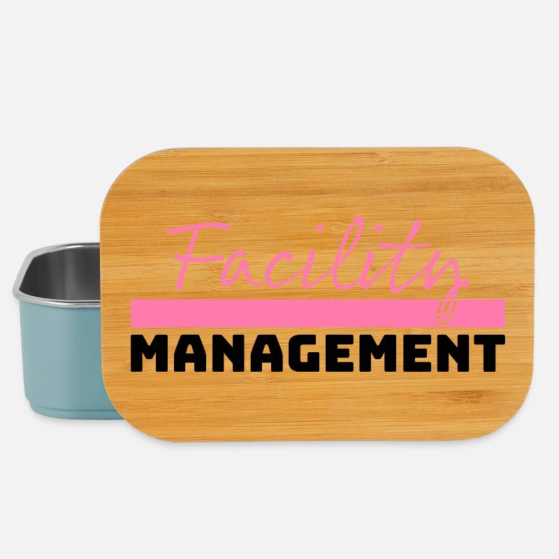 Tshirt Facility Management rosa schwarz - Lunch Box - Hellblau