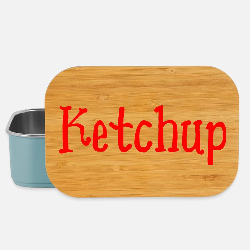 Ketchup - Lunch Box - light blue
