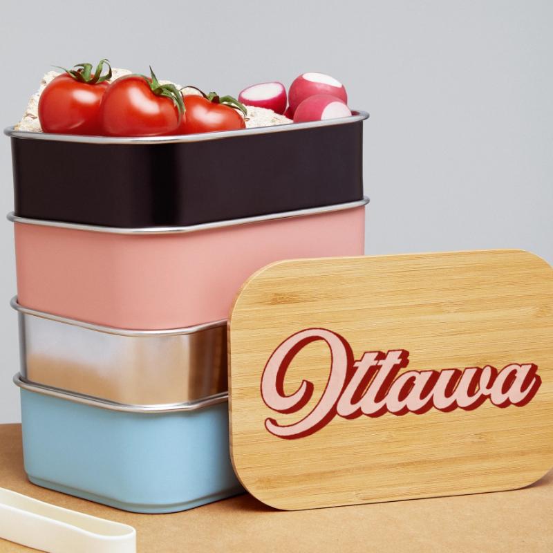 Script rétro d’Ottawa Boîte à goûter