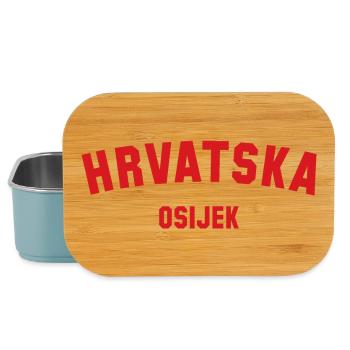 OSIJEK Hrvatska Croatie - Boîte à goûter - bleu pâle - Devant