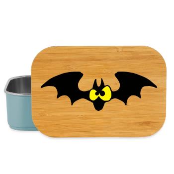 Fledermaus - Lunch Box - Hellblau - Vorne