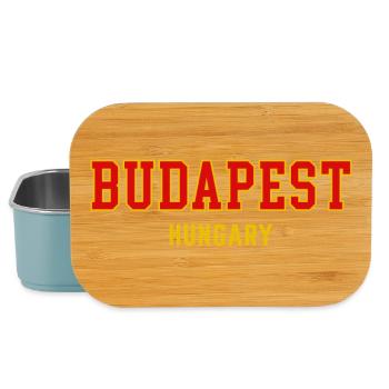 Budapest City Pride Varsity - Lunch Box - Hellblau - Vorne
