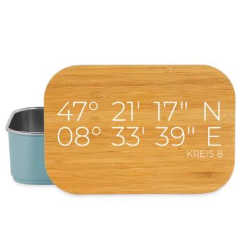 Coordinates District 8 Zurich - Lunch Box - light blue - Front