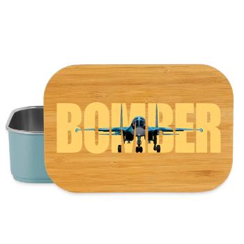 bombardier Su-34 - Boîte à goûter - bleu pâle - Devant
