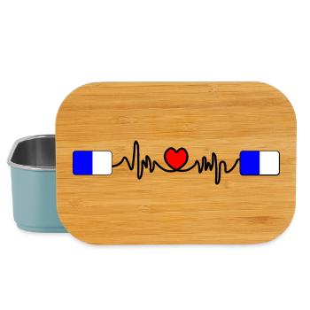 Spa Racing Heartbeat - Lunch Box - Hellblau - Vorne